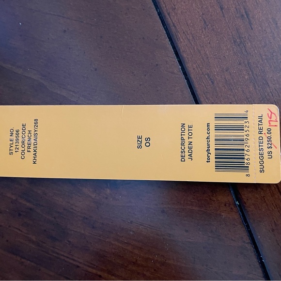 Tory Burch Yellow Handbag - Picture 6 of 9